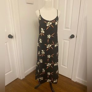 Satin Floral J Crew Dress. Size 00 or XXS